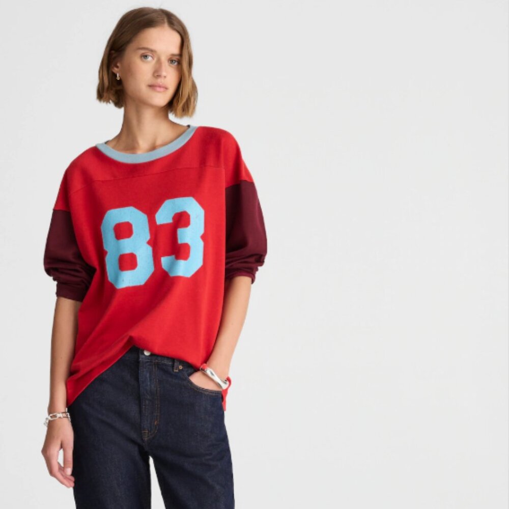 Alexa Chung for Madewell Slim Boyfriend Jean in Rinse Wash